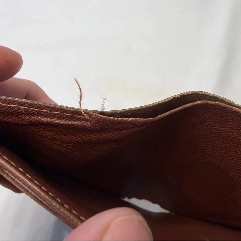 Louis‎ Vuitton Monogram Porte Monnaie Vieille Small Wallet Coin Purse Vintage